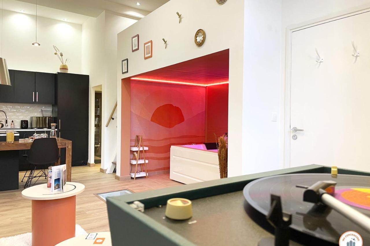 L'Orient-Express - Jacuzzi Spa - Parking - Loft Le Havre Eksteriør bilde