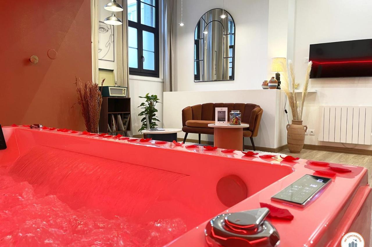 L'Orient-Express - Jacuzzi Spa - Parking - Loft Le Havre Eksteriør bilde