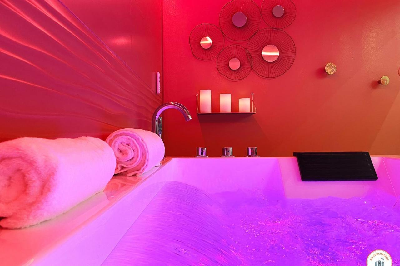 L'Orient-Express - Jacuzzi Spa - Parking - Loft Le Havre Eksteriør bilde
