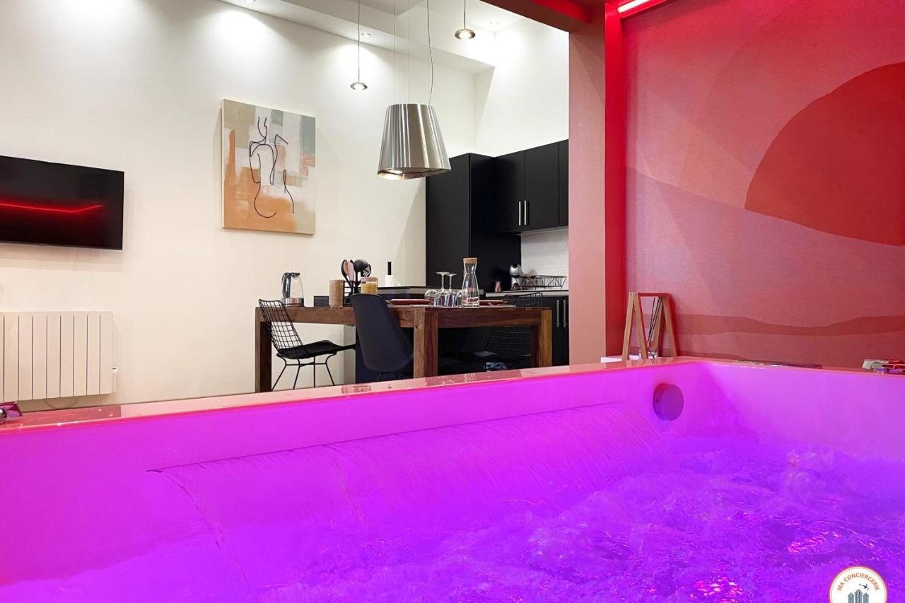 L'Orient-Express - Jacuzzi Spa - Parking - Loft Le Havre Eksteriør bilde